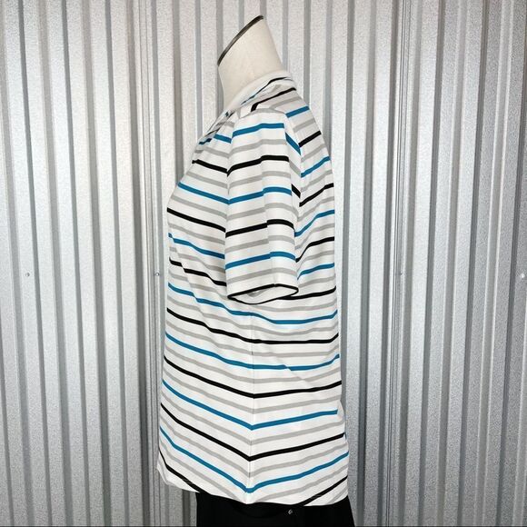 ADIDAS Ultimate365 Stripe Golf Polo - Picture 4 of 12